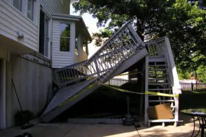 Ledger Deck - South Shore Deck Builders Milton, MA